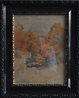 János hegyi autumn landscape