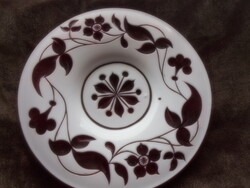 Double-layered cut glass thick, solid glass plate