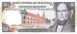 50 bolivar bolivares 1998 Venezuela UNC