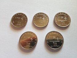 2017 Fina 50 forint roll, mint condition, in bag.