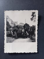 Régi fotó - Egy társaság a Bakonyban, 1955 /Veszprém/