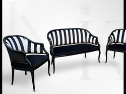 Fekete-fehér elegancia – Sevensedie ülőgarnitúra