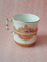 1 Ft-ról! Gyönyörű, gazdagon aranyozott, régi MEISSENI kávés csésze