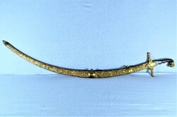 KÜLÖNLEGES, ÉS GYÖNYÖRŰ, ANTIK MAGYAR DÍSZ SZABLYA, MAGYARORSZÁG, CA. 1880!!!