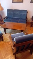 Retro fa szalon garnitúra