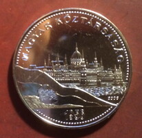 2006 1956-os 50 forintos rolniból, verdefényes, tasakban. Országház.