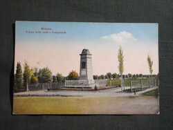 Képeslap,Mohács - II. Lajos király emlék a Cselepataknál,Fridrich Oszkár kereskedő kiadás,1930-