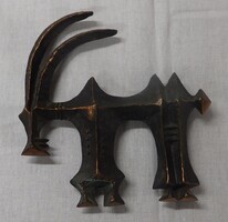 Pap Zoltán kisplasztika , falidísz