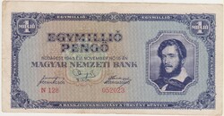 Magyarország 1000000 pengő 1945 G