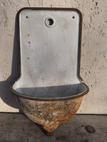 Weis manfred antik öntöttvas  Falikút kút virágnak nosztalgia falusi paraszti dekoráció vintage