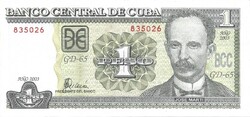 1 peso 2003 Kuba Cuba 1. aUNC