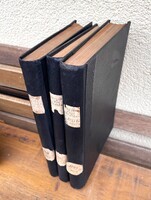 Régi Magyar Jogi Szemle folyóirat antikvár könyv 1925., 1929., 1937