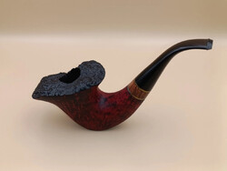 ÚJ!!! KAREL KRSKA matt szabadkézi hagyaték pipa ESTATE PIPE Czech Republic vintage