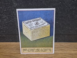 Hattyú szappan reklám kártya