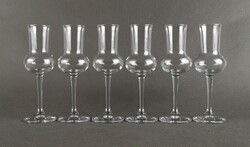 1T912 Talpas elegáns pálinkás pohár készlet 6 darab