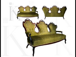 19. századi antik kanapé