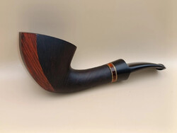 ÚJ!!! KAREL KRSKA matt bikolor hagyaték pipa ESTATE PIPE Czech Republic vintage