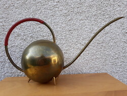 Art deco réz öntözőkanna, locsolókanna