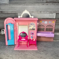 Barbie The Princess and The Popstar összecsukható játék babaház