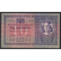 Magyarország,10 kronen/korona 1904 F