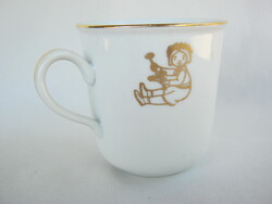 Lc Bernadotte retro csehszlovák porcelán gyerek bögre