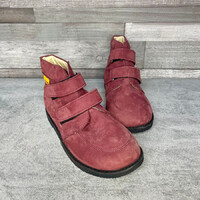 Dr. Leo bordó bőr tépőzáras gyerek cipő 30-31