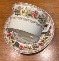 Fajansz Adderley Rose Wille dekoros csésze