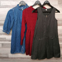 H&M, TU, Okaidi vagány lány ruha szett 140