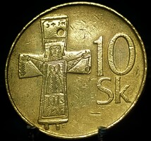 Szlovákia 10 korona 1994 08A1