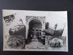 Régi képeslap Makkos Mária 1957