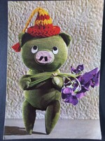 Régi Képzőművészeti Alap Kiadó képeslap - Mazsola  - Bródy Vera