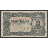 Magyarország,500 korona 1923 F