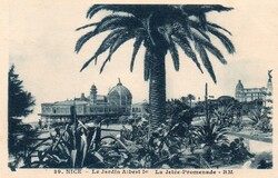 Képeslap: Franciaország, Nizza.