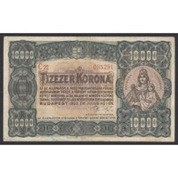 Magyarország,10000 korona 1923 VF