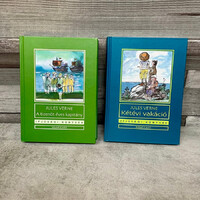 Jules Verne: A tizenöt éves kapitány; Kétévi vakáció ifjúsági könyvcsomag