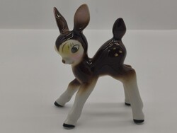Bájos porcelán Bambi őzike  TP7