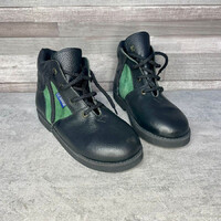 Dr. Siesta fekete bélelt fűzős gyerek cipő 34