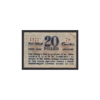 Magyarország,20 fillér 1919 - Pesti Hírlap F
