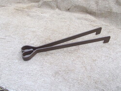 Régoi kályha eszköz parázscsipesz