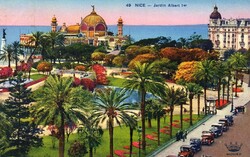 Képeslap: Franciaország, Nizza.