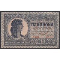 Magyarország,10 korona 1919 F-