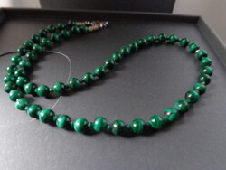 Malachit 4,5 mm golyós nyaklánc