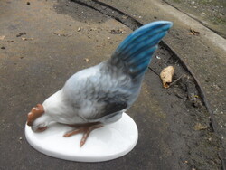 Antik Rosenthal csirke vagy tyúk porcelán figura