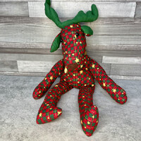 Karácsonyi kézműves szarvas figura