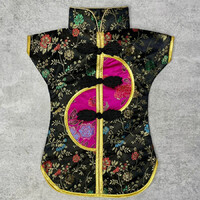 Kínai népi mintás játékbaba ruha