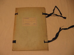 Muzeális ritkaság: Pécsvárad és Vidéke Papírüzem Szalagos mappa