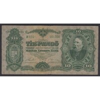 Magyarország,10 pengő 1929 F