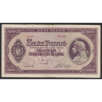 Magyarország,100 pengő 1945 F