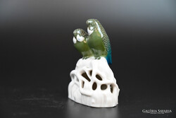 ÉLETHŰ, ROSENTHAL PORCELÁN PAPAGÁJ PÁR, 1917