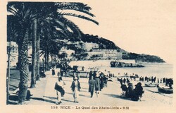 Képeslap: Franciaország, Nizza.